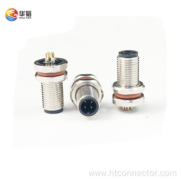 M5 Waterproof 4P wire End Male connector